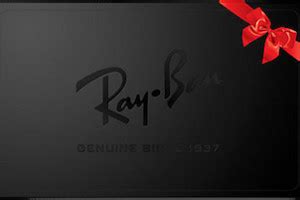 ray ban discount gift card
